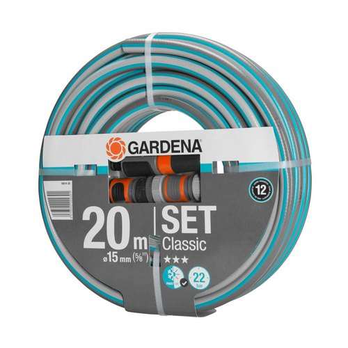 SET MANGUERA GARDENA 18014-26 CLASSIC 15MM 20M