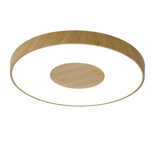 PLAFON MANTRA COIN 7562 C/MANDO MADERA LED 100W