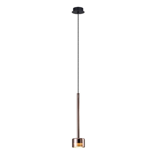 LAMPARA COLGANTE MANTRA TONIC 7877 1L COBRE