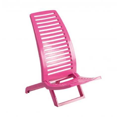 SILLA PLAYA ALCO 600-0102 POLIPROP FUCSIA