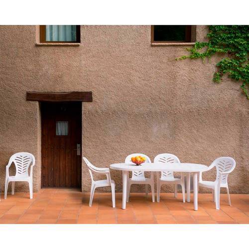 MESA RESOL BRAVA 180X90 BLANCA 012499