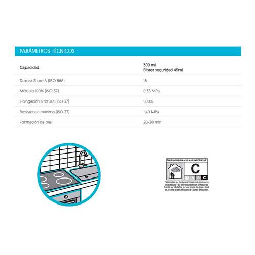 SILICONA OLIVE COCIN BAÑOS BLANC 280ML S-11