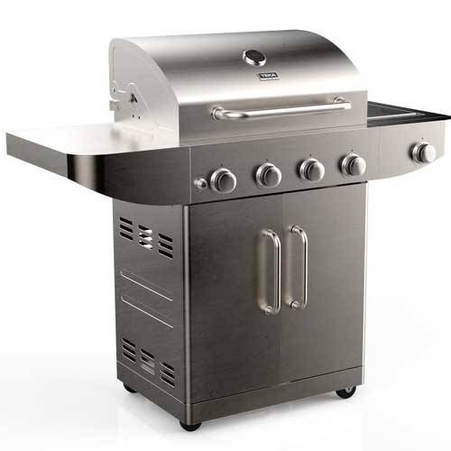 BARBACOA TEKA GAS BBQ 4100 G SS 139CM ACERO INOX