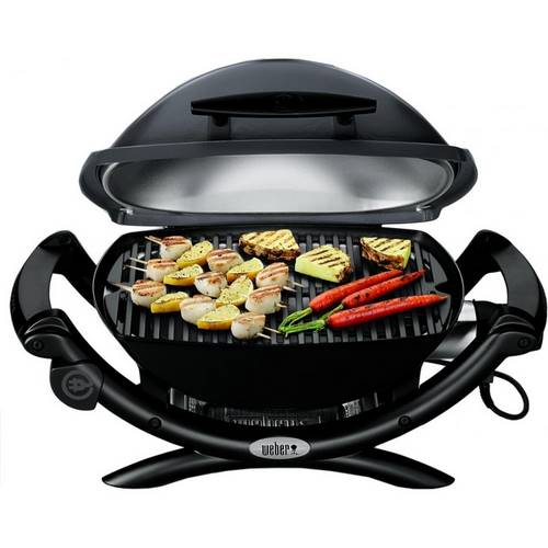 BARBACOA ELEC WEBER Q2400 DARK GREY 55020053