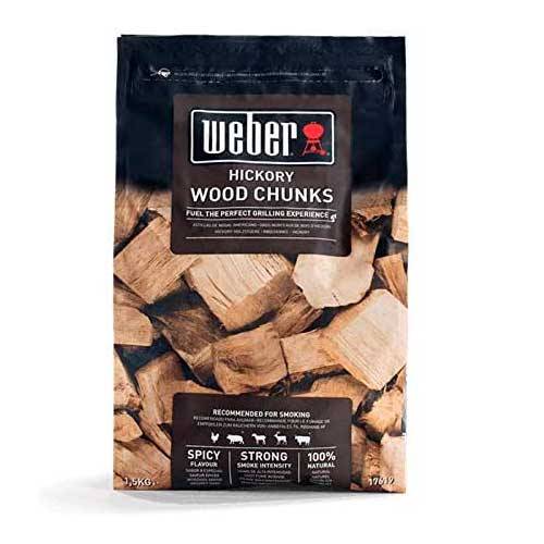 MADERA HUMAR WEBER HICKORY 1,5KG 17619