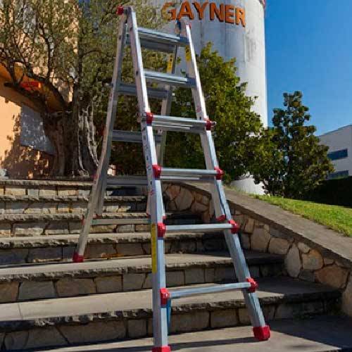 ESCALERA GAYNER TLS TELESCOP 4X4-PELD 74-224