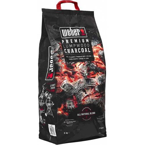 CARBON WEBER VEGETAL PREMIUM 5KG 17825