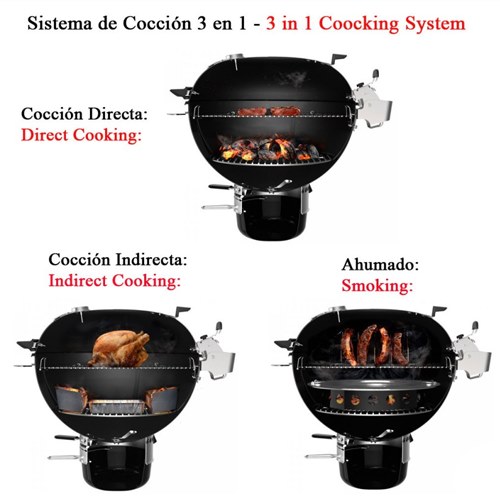 BARBACOA CARBON WEBER MASTER TOUCH PREM SE E-7575