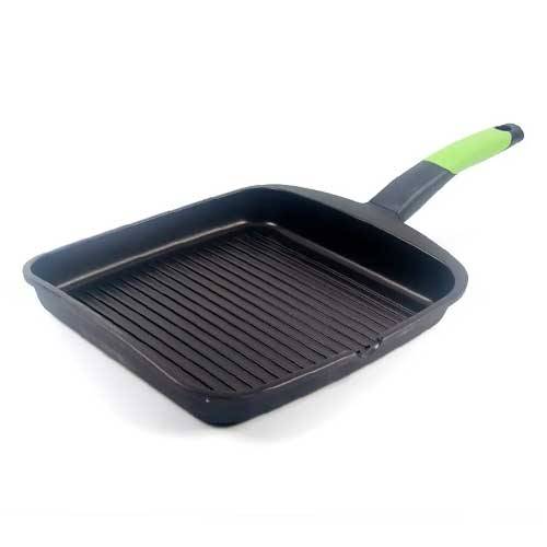 GRILL BRA PRIOR VERDE 22CM C/RAYAS A121456