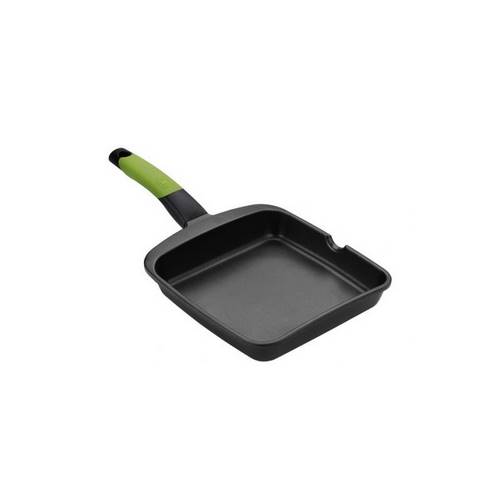 GRILL BRA PRIOR VERDE 22CM LISO A121458