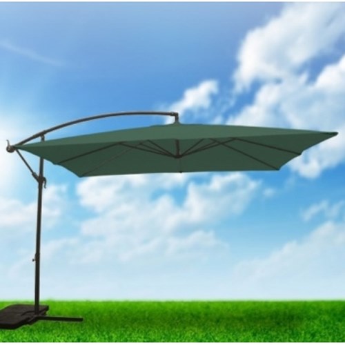 PARASOL NATUUR LATERAL ACERO 3X3 VERDE 110378