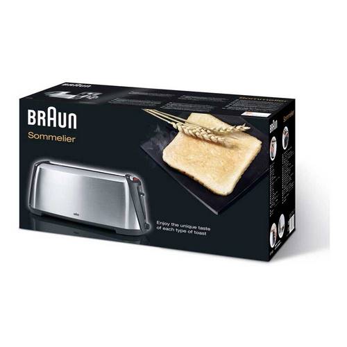 TOSTADOR BRAUN HT600 METAL TOSTAD 1U X4