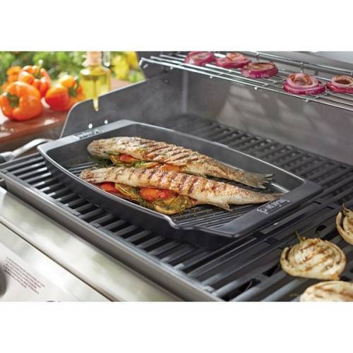 PLANCHA BARBACOA WEBER CERAMIC PESCADO 47X28 17886