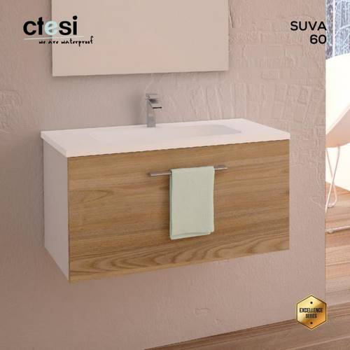 MODULO MUEBLE BAÑO LAKUA SUVA-60 NORDIC BLANC