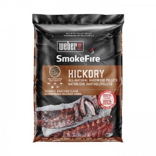 PELLETS WEBER HICKORY 9KG 190102