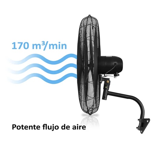 VENTILADOR INDUST HJM PARED 75CM 210W 3-VEL
