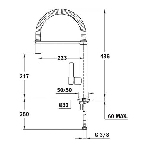 GRIFO TEKA 629390200 FO 939