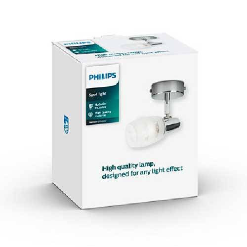 FOCO PHILIPS HEMLOCK 1X40W CROMO 5028011E7