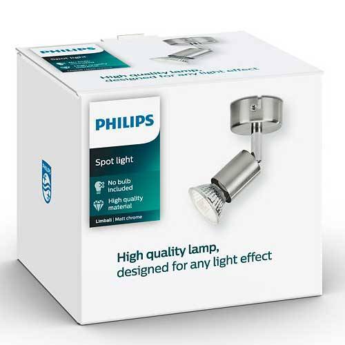 FOCO PHILIPS LIMBALI 2X50W NIQUEL 5030217E7