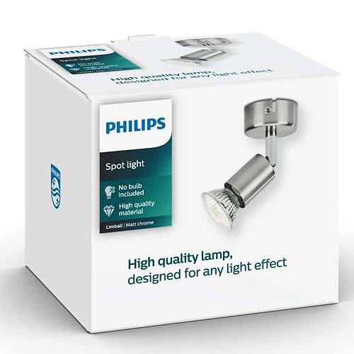 FOCO PHILIPS LIMBALI 4X50W NIQUEL 5030417E7