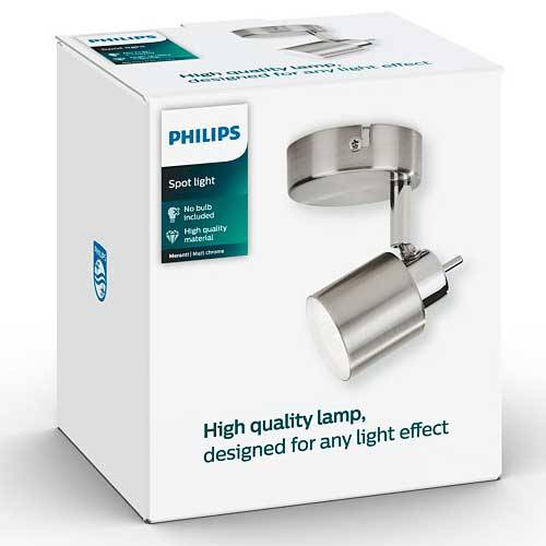 FOCO PHILIPS MERANTI 1X35W NIQUEL 5031017E7