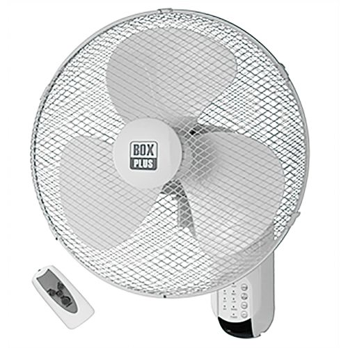 VENTILADOR PARED BOX PLUS 40CM 50W ASPAS TRANSP