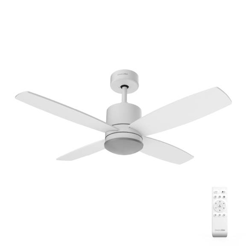 VENTILADOR TECHO UNIV BLUE MIDI BLANC 106CM