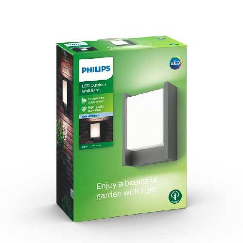 APLIQUE PHILIPS ARBOUR 4000K 1X6W ANTRACIT