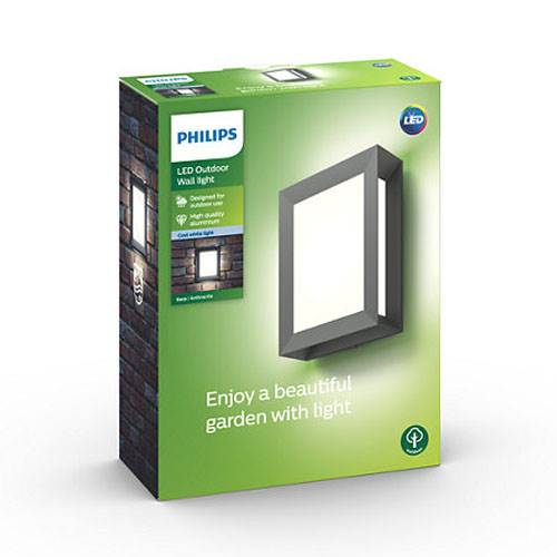 APLIQUE PHILIPS KARP 1X6W ANTRACITA 1729393P3