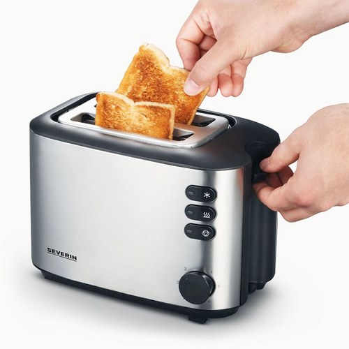 TOSTADOR SEVERIN 2514 850W INOX