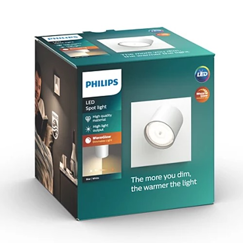 FOCO PHILIPS STAR 1X4,5W BLANC 915005307101