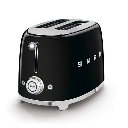 TOSTADOR SMEG TSF01BLEU NEGRA 2 REBANAS