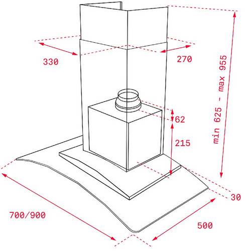 CAMPANA TEKA NC985 ECOPOWER ULTRASLIM 40455382