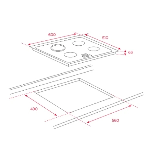 VITROCERAMICA TEKA TT6315 40239031