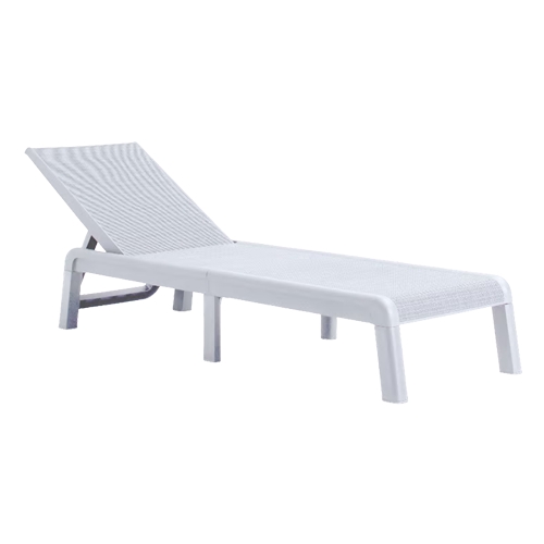 TUMBONA CURVER MALLORCA BLANC C/COJIN VERDE 261161