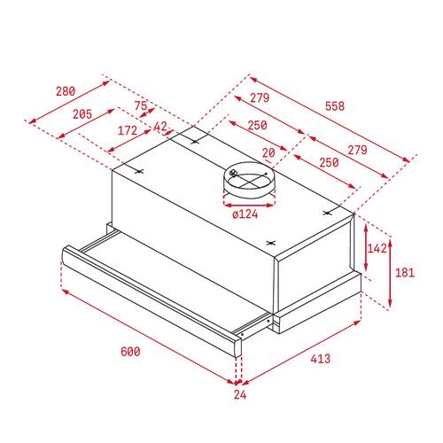 CAMPANA TEKA TL6420 WH 40474261