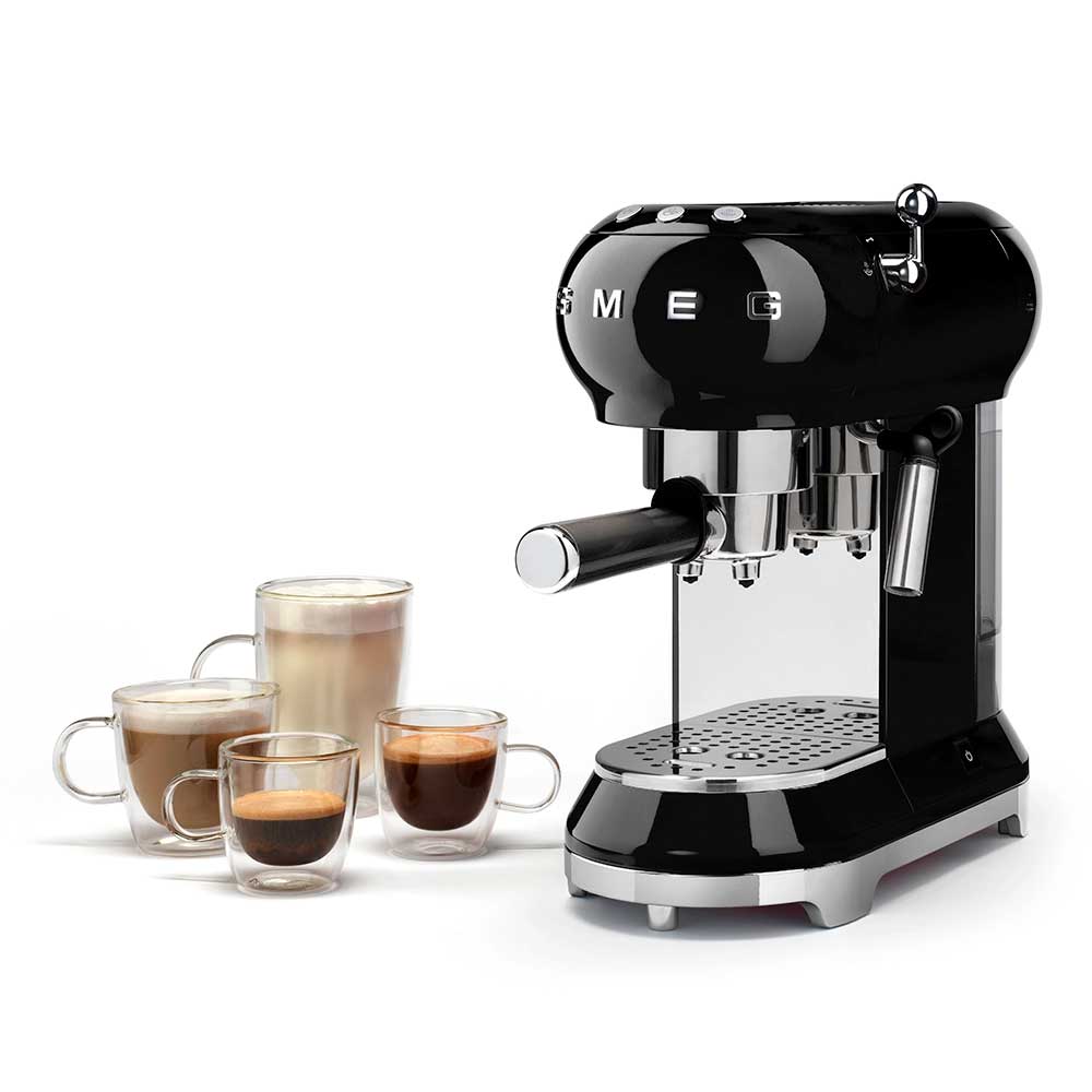 CAFETERA SMEG ECF01BLEU ESPRESSO NEGRA