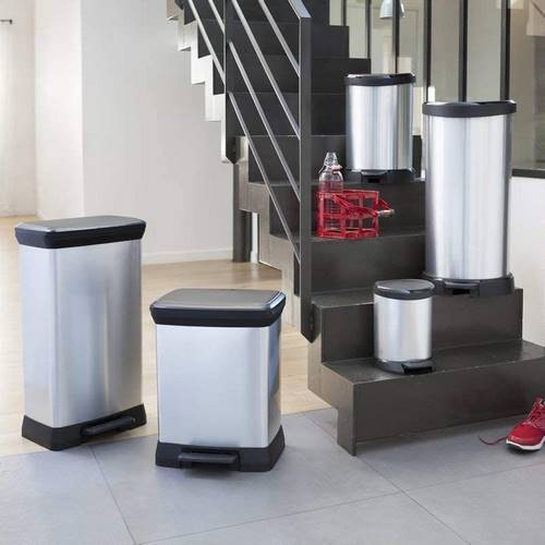 CUBO PEDAL CURVER DECOBIN PLATA 50L 187152