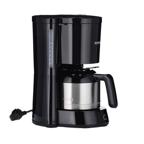 CAFETERA SEVERIN 4835 ACERO NEGRO INOX   350110000