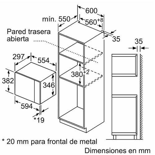 MICROONDAS BALAY 3CG5172A0 20L