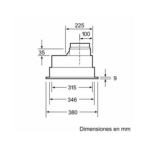 CAMPANA BALAY 3BF266NX GRUPO FILT INTEG GRIS ANTRA