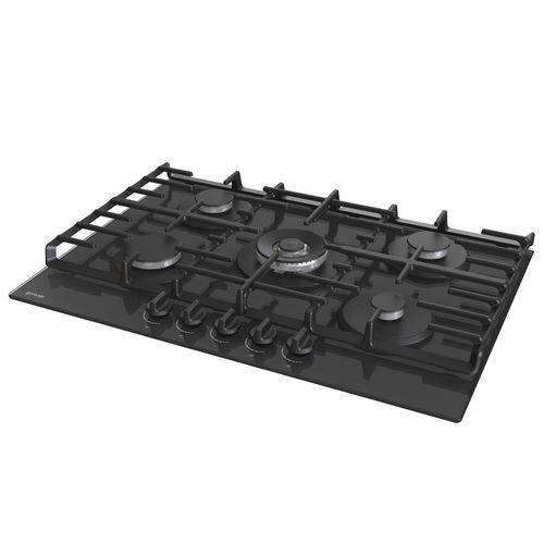 ENCIMERA GORENJE GTW7C51B GAS NEGRO 5QUEM 75CM