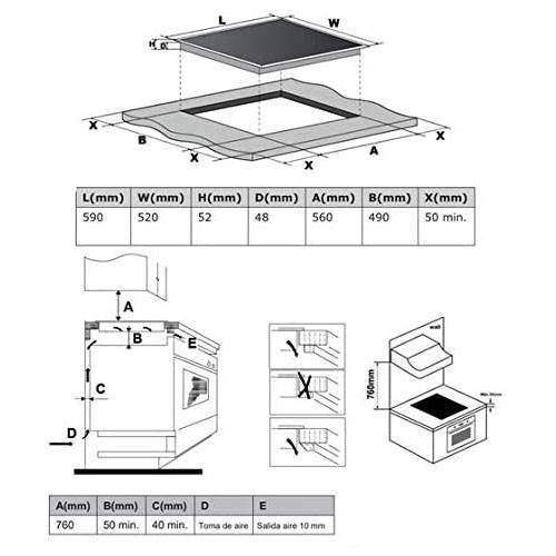 INDUCCION INFINITON IND3TPA 60CM 3FGOS 091785