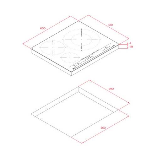 INDUCCION TEKA IZC63632MST NEGRA 3ZNAS 112510011