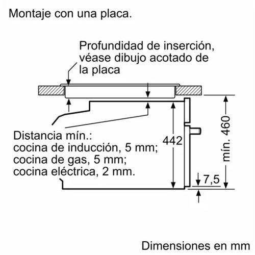 HORNO SIEMENS CB675GBS3 COMPACTO MULTIF INOX 60CM