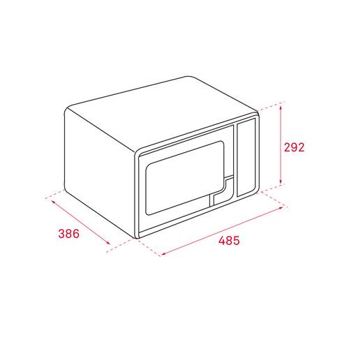 MICROONDAS TEKA MWE230G BL BRILL IND 23L 40590441