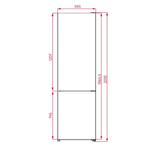 FRIGORIFICO TEKA RBF78620 GWH COMBI IND 113400007