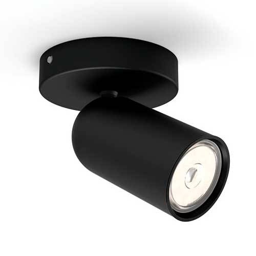 FOCO PHILIPS PONGEE 1XNW NEGRO 5058130PN