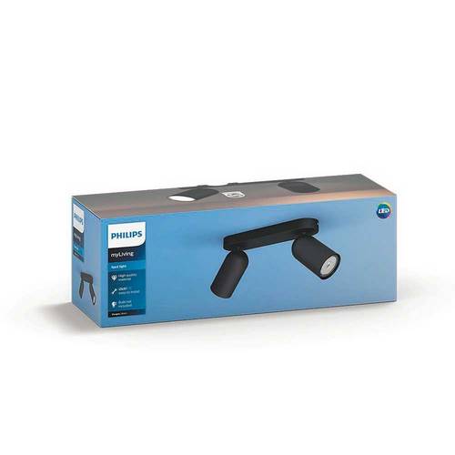 FOCO PHILIPS PONGEE 2XNW NEGRO 5058230PN