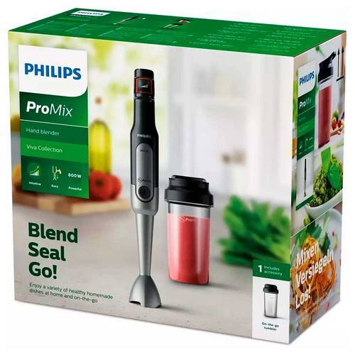 BATIDORA PHILIPS HR2650/90 MANO PROMIX NEGRO 800W